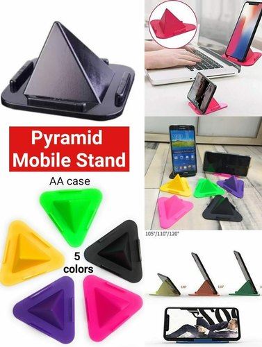 Pyramid Desk Table  Mobile Holder Stand (Pack of 4)