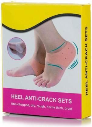 Anti Heel Crack set Vented Moisturizing Silicone Gel (2Pair)